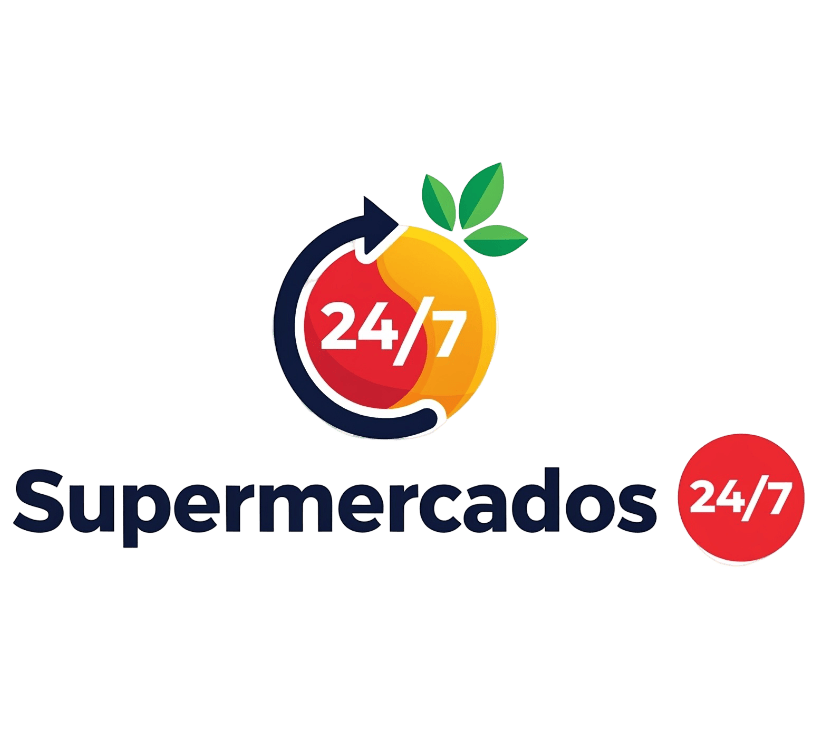 Logotipo de Supermercados 24/7